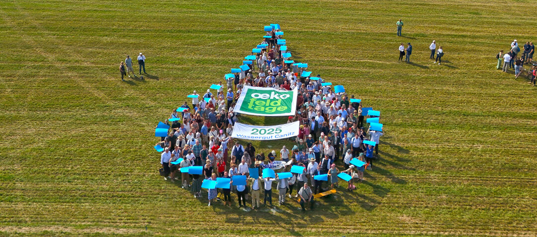 Top Auftakt der Öko-Feldtage in Sachsen