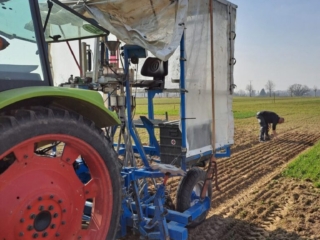 Parzellendrillmaschine