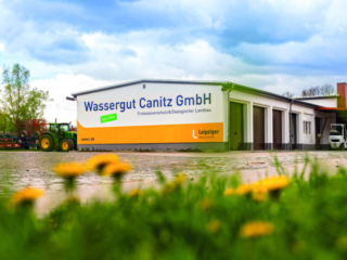 Wassergut Canitz
Hof Giebelwand Luftbild
