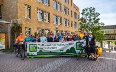 Öko-Feldtage 2023 – Radeln für mehr Bio